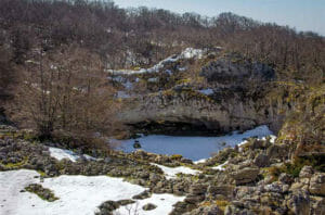 Aizpearro bajo la nieve