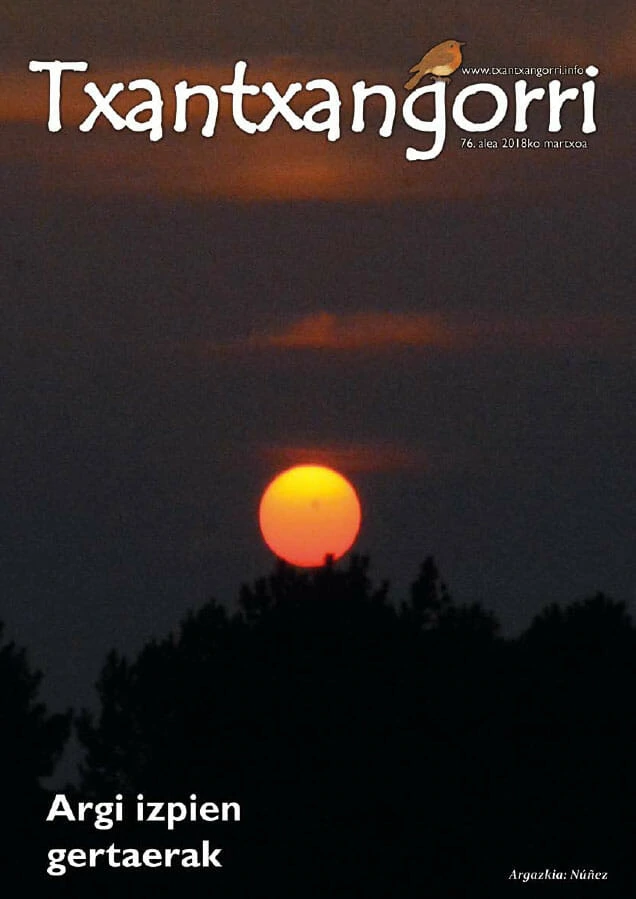 Txantxangorri 76. alea | Txantxangorri ejemplar 76