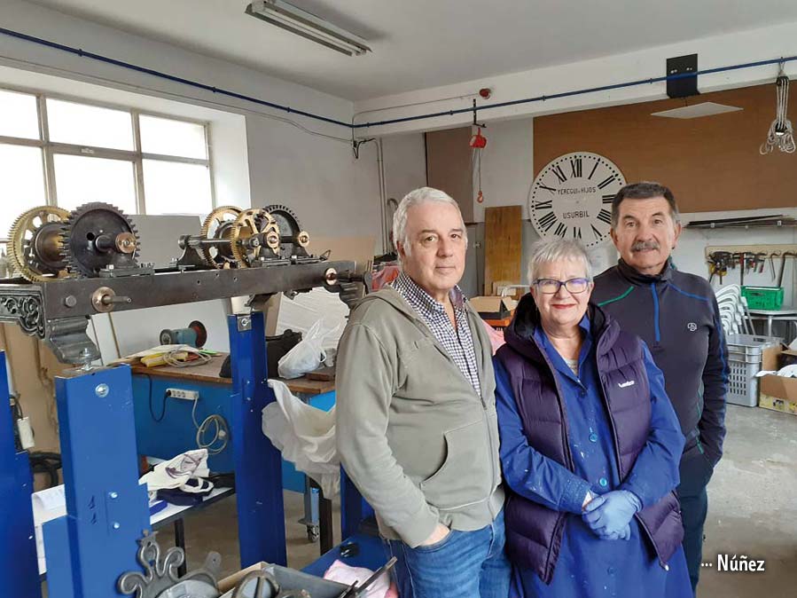 Yeregui Elkarteko Xabier, Begoña eta Juan Mari