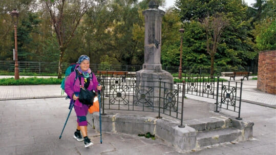 Maritxu Usabiaga: «Santiago Bidera atera behar da lasai, egunak eta kilometroak kontatu gabe»