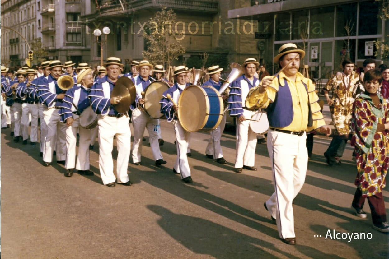Charanga Alcoyano en el Carnaval de Tolosa