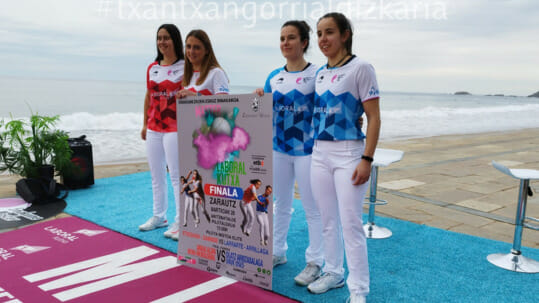 Finales del campeonato Emakume Laboral Kutxa Master el domingo en Zarautz