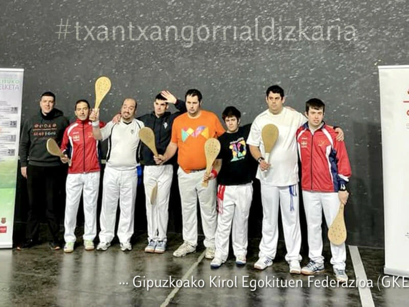 Tx finales pelota adaptada Txantxangorri Aldizkaria
