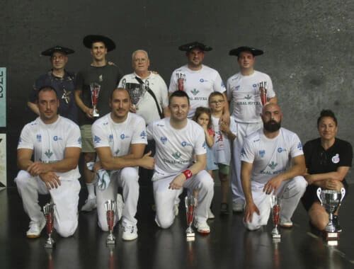 Donostiak irabazi du erriarteko pelota txapelketako finala. Gipuzkoako Euskal Pilota Federazioa