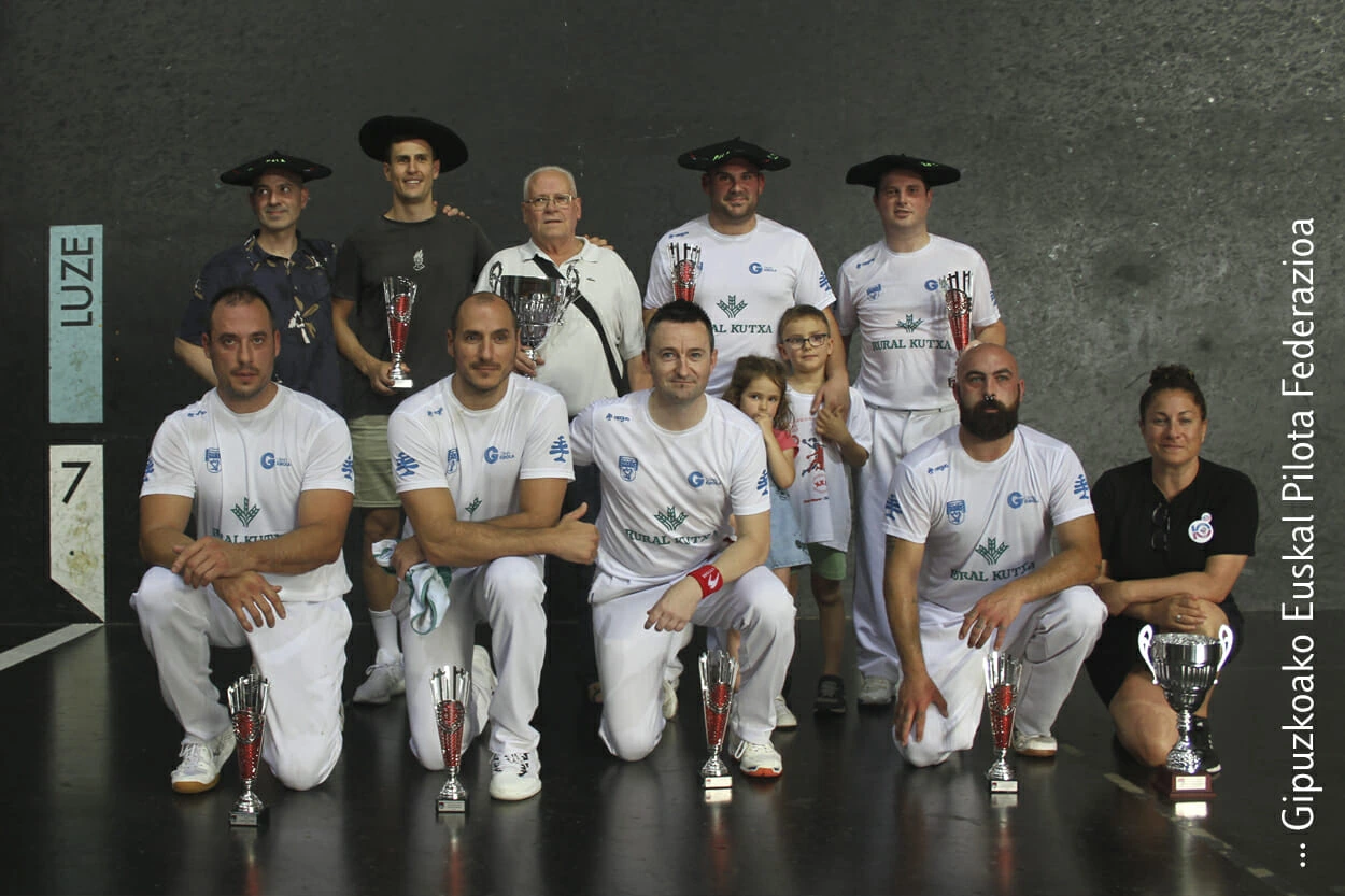 Donostiak irabazi du erriarteko pelota txapelketako finala. Gipuzkoako Euskal Pilota Federazioa