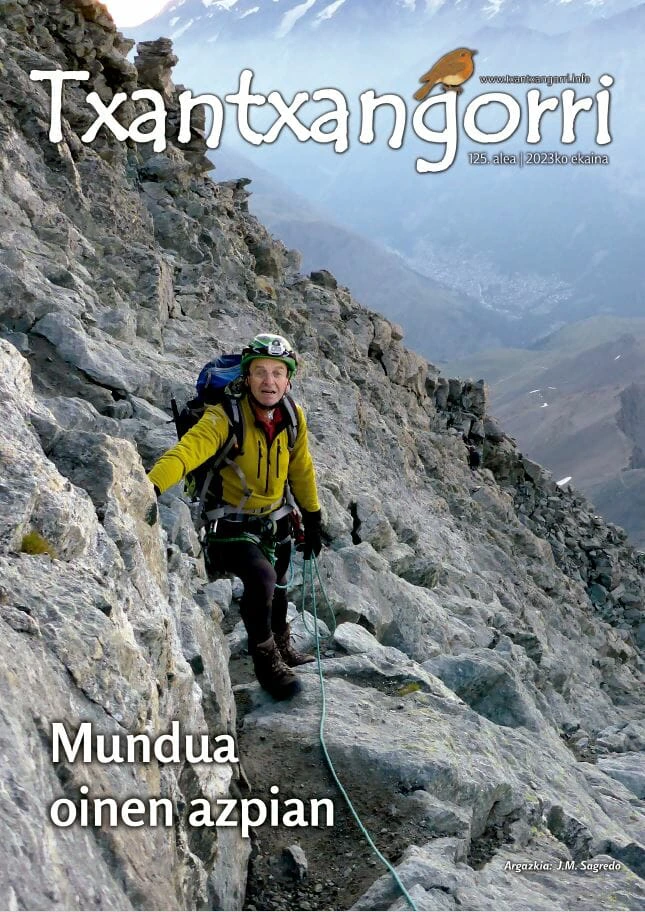 Txantxangorri aldizkaria 125 portada Txantxangorri ejemplar 125