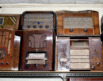 Algunas de las radios restauradas por Julián Cordero. Núñez