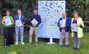Presentacion del Atlas de Aves nidificantes de Euskadi. Fotografía: Aranzadi