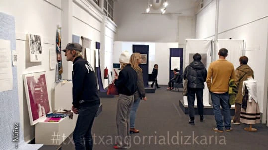 Una imagen de la exposición Mujeres del Algodon que recoge la historia de las mujeres de las algodoneras. Núñez