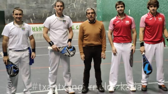 Final de paleta argentina del Campeonato de Gipuzkoa de Pelota 2024