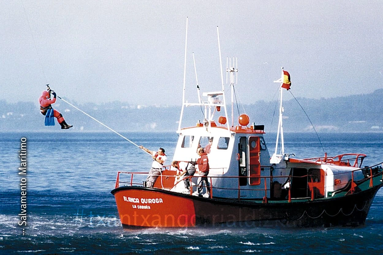 Salvar vidas en el mar