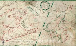 Detcheverry-ren Ternuako mapa. BnF