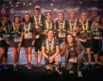 Correr por solidaridad. Las integrantes de Erbi Ameslariak en la carrera solidaria WOP Challenge.