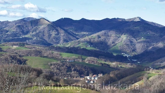 Olakosaroi, Goierriko begiralekua Zaldibiatik Olakosaroi atsedenlekura ibilbidea