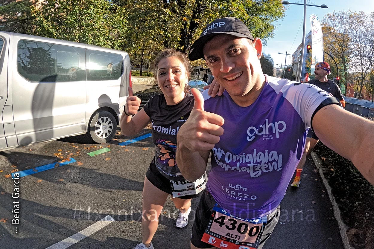 Beñat García completará 1.200 kilómetros corriendo para dar visibilidad a la fibromialgia, que afecta al 3% de las personas