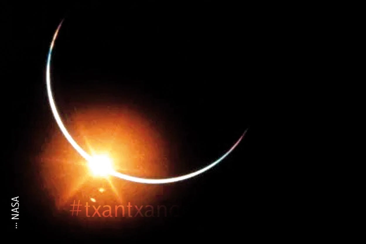 Eguzki eklipsea espainian