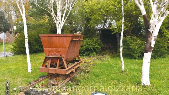 Burgomendira itzulia Aizpeako meategiak Zerainen